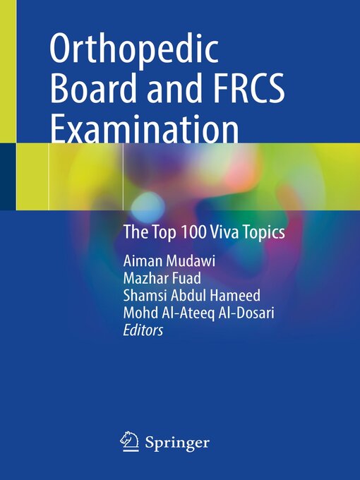 Title details for Orthopedic Board and FRCS Examination by Aiman Mudawi - Available